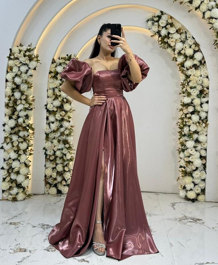 KABARIK BALON KOL SATEN A KESİM GÜL KURU ABİYE  36