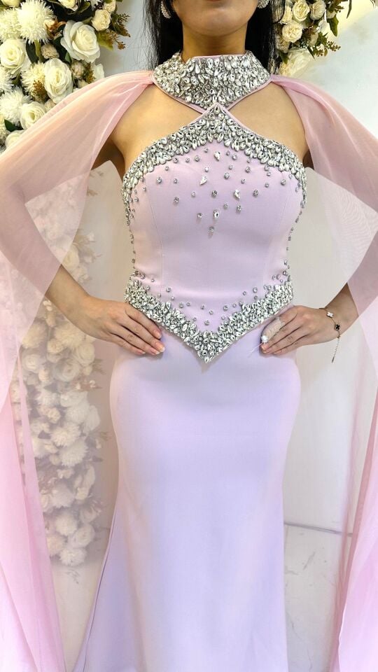 PUDRA PELERİNLİ TAŞ ABİYE 44